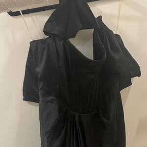 House of CB Black One Shoulder Dress